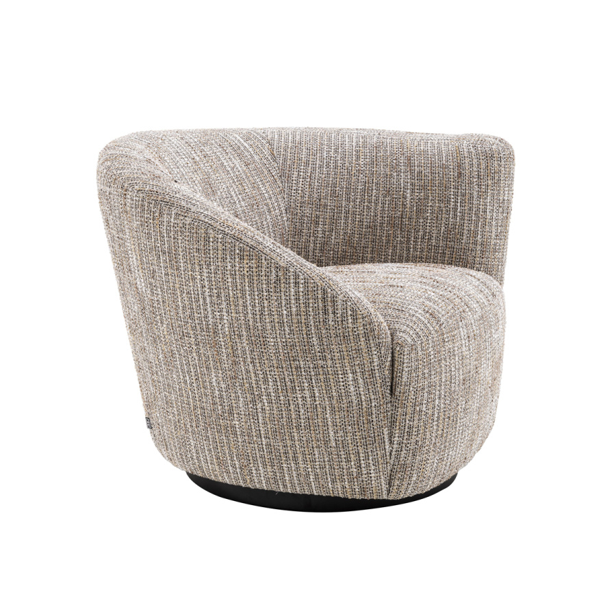 Photo Colin rotating chair (right, gray-beige)