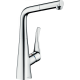 Photo Kitchen mixer hansgrohe Metris M71, 320 Eco, 1jet, sBox 73828000 with exhaust pour, chrome