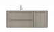 Photo AM.PM sink cabinet Awe M15FHL1253GH left-handed, royal gloss