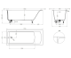 Photo Salini Cascata 170x70 104813M white matte marble bath