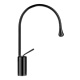 Photo Gessi Goccia sink mixer 33605#299 black matte