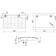 Photo hob Smeg PGF96