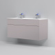 Photo The cabinet under the sink AM.PM Inspire V2.0 M50AFHX1203EGM 120 cm gray matte
