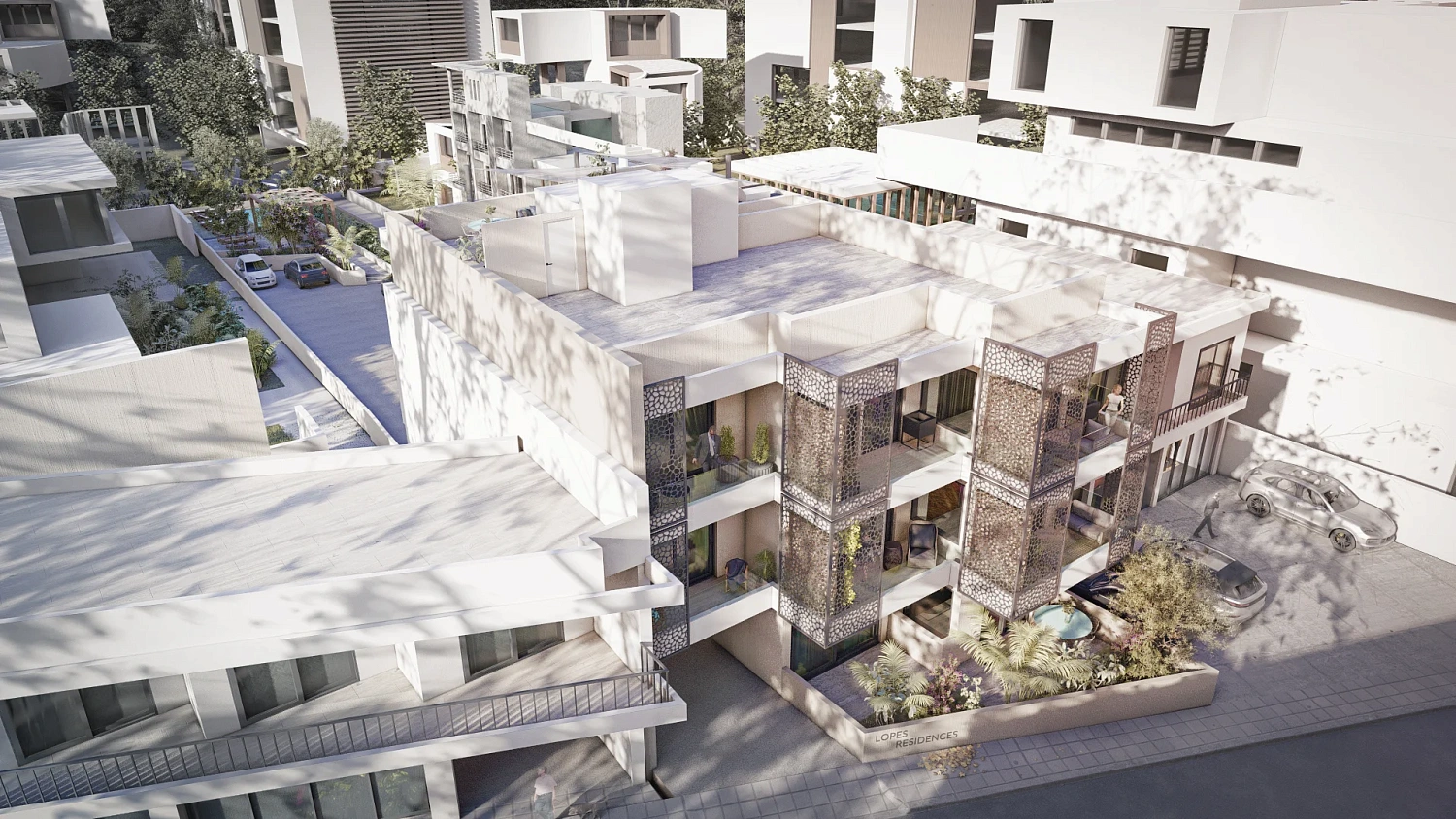 Apartment in the new building Lopes Residences