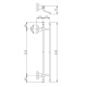 Photo Towel holder Nicolazzi Onice 1498CR09O gold