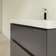 Photo The cabinet under the sink 77x48 cm Villeroy & Boch Subway 3.0 C57401VR graphite