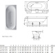 Photo Steel Bath Bette Comodo 1251-000 PLUS