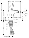 Photo Mixer for bidet hansgrohe PuraVida 15270400
