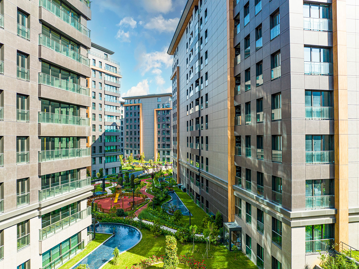 Elite residential complex in a quiet area
