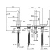 Photo Fantini sink mixer AF/21 27 P6 A206WF gold