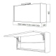 Photo Mirror cabinet AM.PM Awe M15MCX0801SF North oak textured