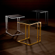 Photo Cocktail side table (golden finish)