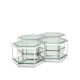 Photo A set of four Sax coffee tables (steel)