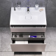 Photo The cabinet under the sink AM.PM Inspire V2.0 M50AFHX0803EGM 80 cm gray matte