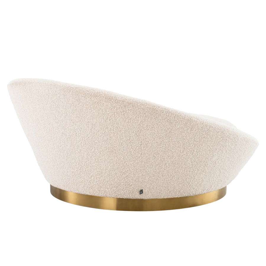 Photo Duardo sofa (round, cream)