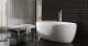 Photo Bath made of artificial stone Salini Luce 150x75 100122MF RAL matte