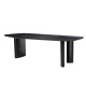 Photo Flemings dining table (black finish)