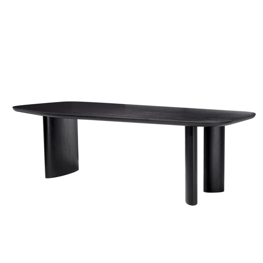 Photo Flemings dining table (black finish)