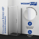 Photo Shower Corner WasserKRAFT Berkel 48P21