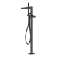Photo WasserKRAFT Fulda 5221 Black Bath Mixer