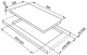 Photo hob Smeg SRV896AOGH
