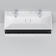 Photo The cabinet under the sink AM.PM Inspire V2.0 M50AFHX1203WM 120 cm white matte
