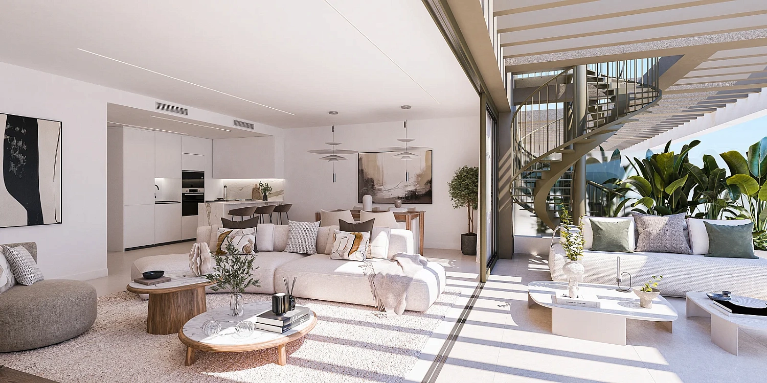 Apartment in a new building Apartments near infrastructure in Estepona, Malaga