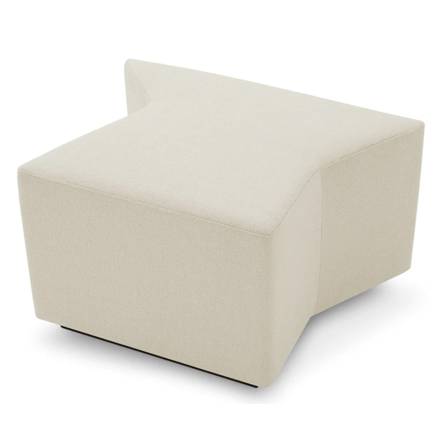 Photo A set of three ottomans Filbert