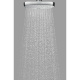 Photo Top shower hansgrohe 300 2jet EcoSmart 26608000 9 l / min with ceiling connection chrome