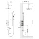 Photo Shower sets Timo Selene SX-2229/17SM gold matte