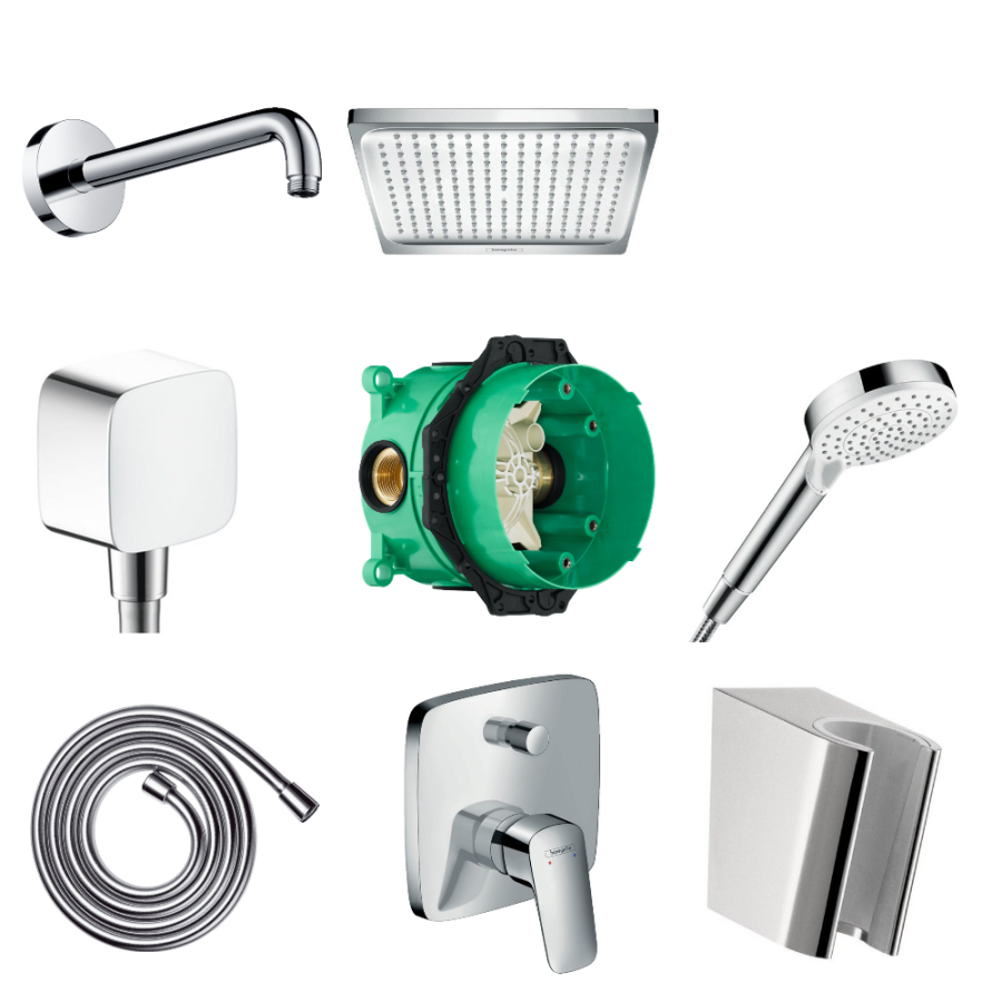 Photo Shower Set Crometta E/Logis 27957000 chrome