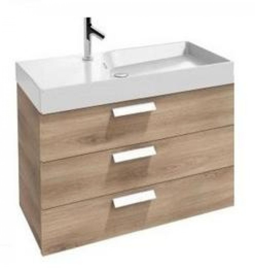 Photo Tumb under the sink 100 cm Jacob Delafon Rythmik EB1310-E10 Quebec oak