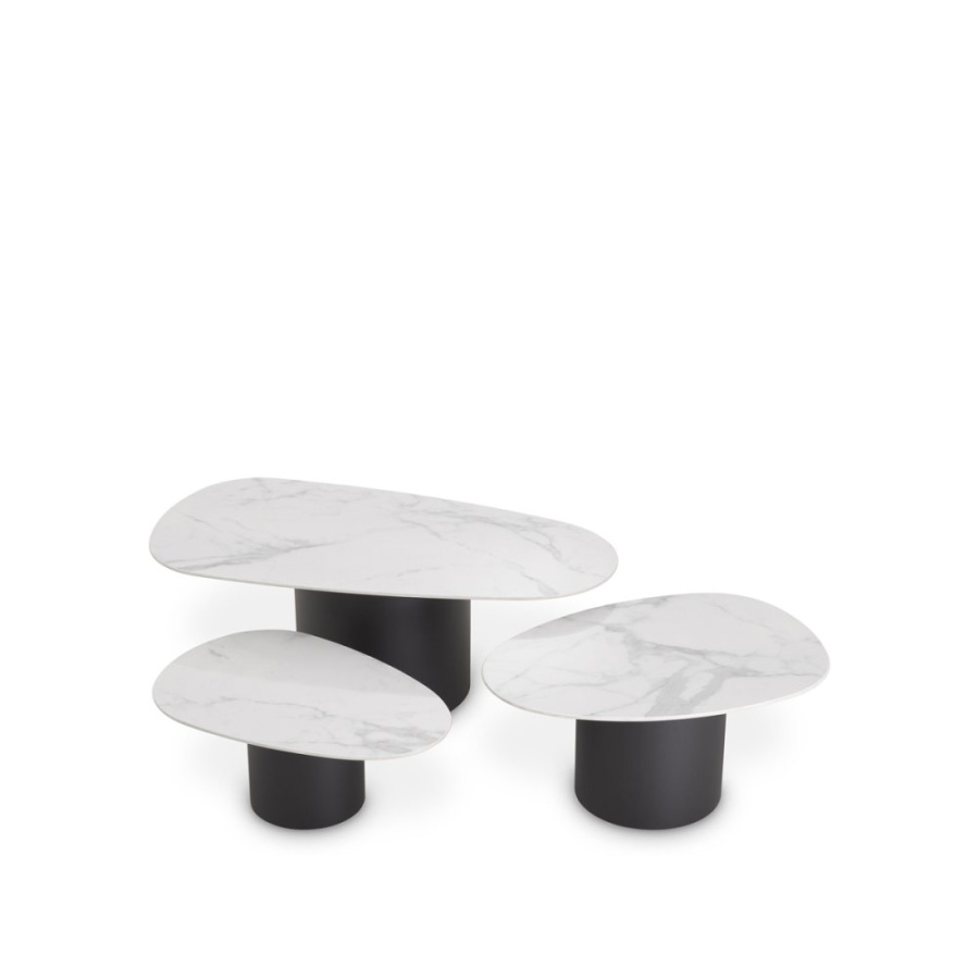 Photo Set of three Zane coffee tables