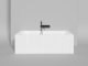 Photo Bath of artificial stone Salini Orlando 170x70 102111GF painting by RAL completely