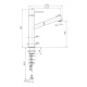 Photo Fantini sink mixer AF/21 27 P9 A754F copper