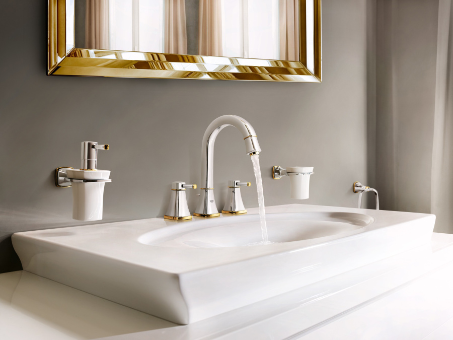 Photo Grohe Grandera 20389IG0 sink mixer
