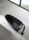 Photo Bath of artificial stone Abber Dortmund 170x75 AM9911B black