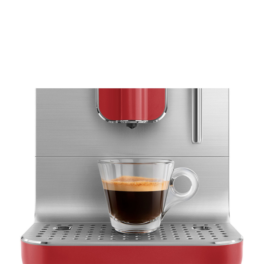 Photo Coffee machine Smeg BCC02RDMEU