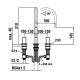 Photo Laufen Kartell sink mixer 3.1233.3.004. 220. 1st