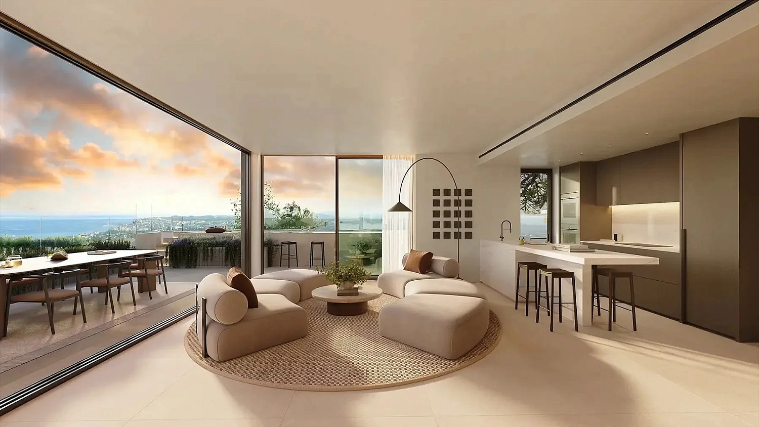 Apartment in a new building Apartments with panoramic views in the prestigious area of Fuengirola