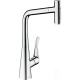 Photo Kitchen mixer hansgrohe Metris Select M71, 320, 2jet, sBox 73816000 with exhaust shower, chrome