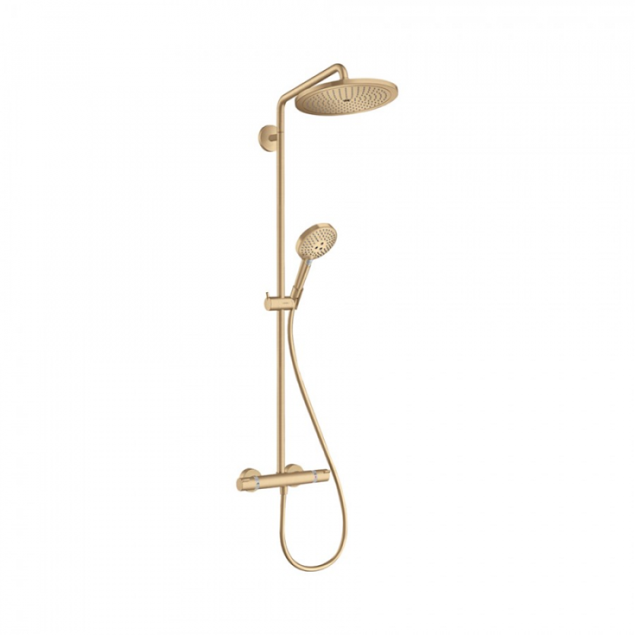 Photo Shower stand hansgrohe Croma Select S 280 26890140 1 jet mode grinded bronze