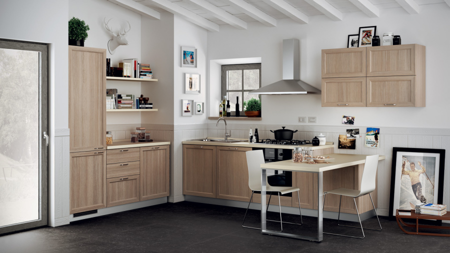 Photo Scavolini Highland kitchen straight 300cm