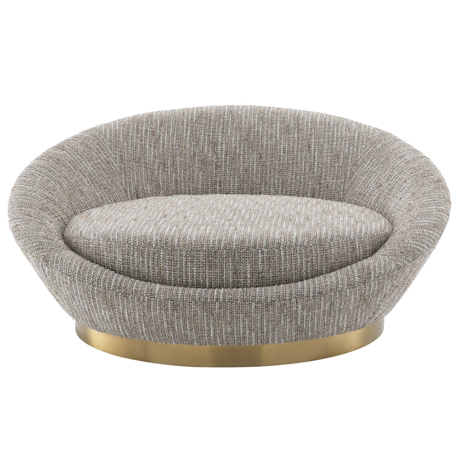 Photo Duardo sofa (round, beige)