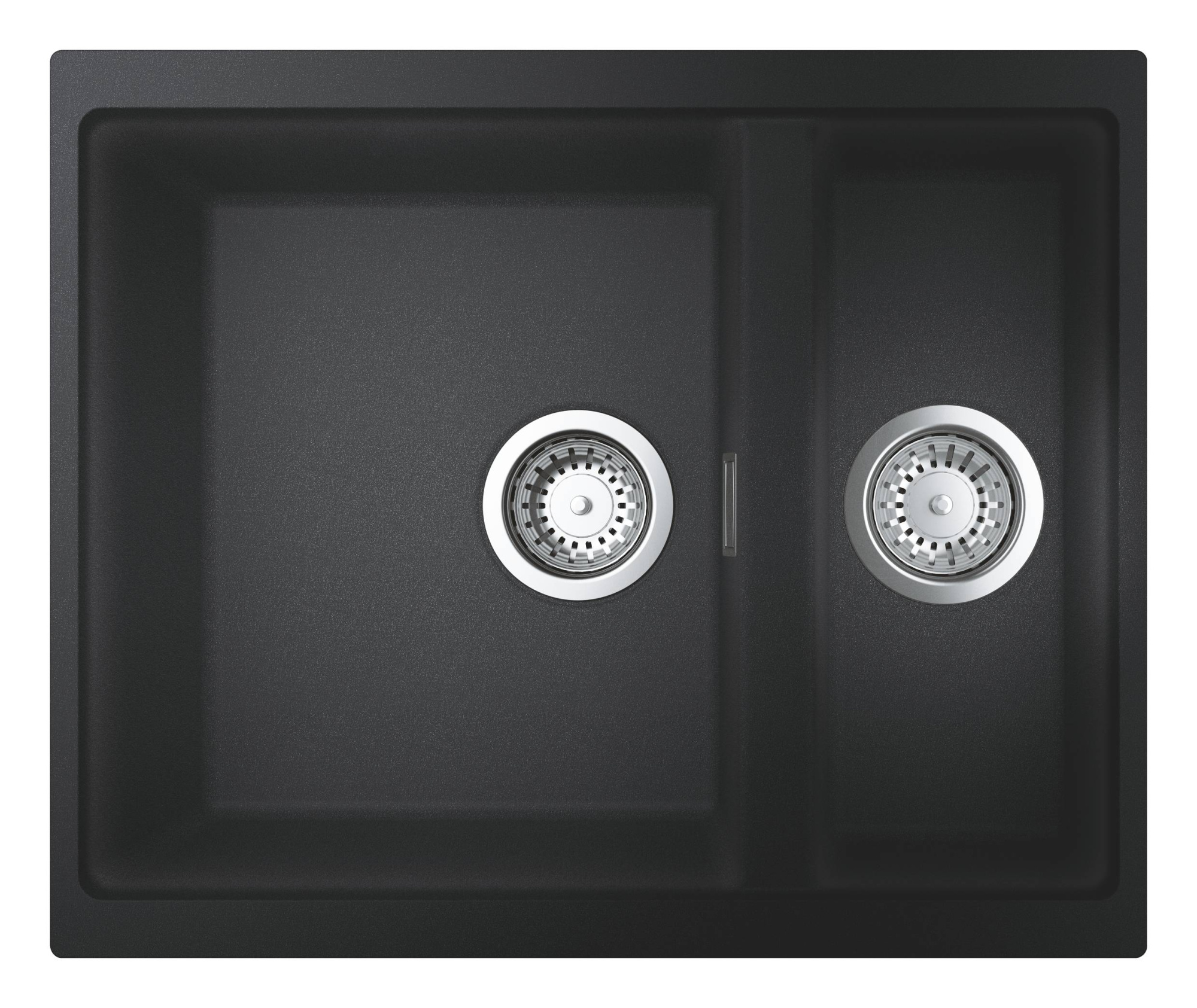 Photo Kitchen sink Grohe K700 31658AP0 black granite