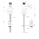 Photo Mixer for bidet Gessi Inciso 58007#149