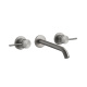 Photo Gessi sink mixer 316 54094#239 stainless steel