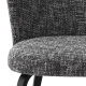 Photo Halard dining chair (black with ripples)