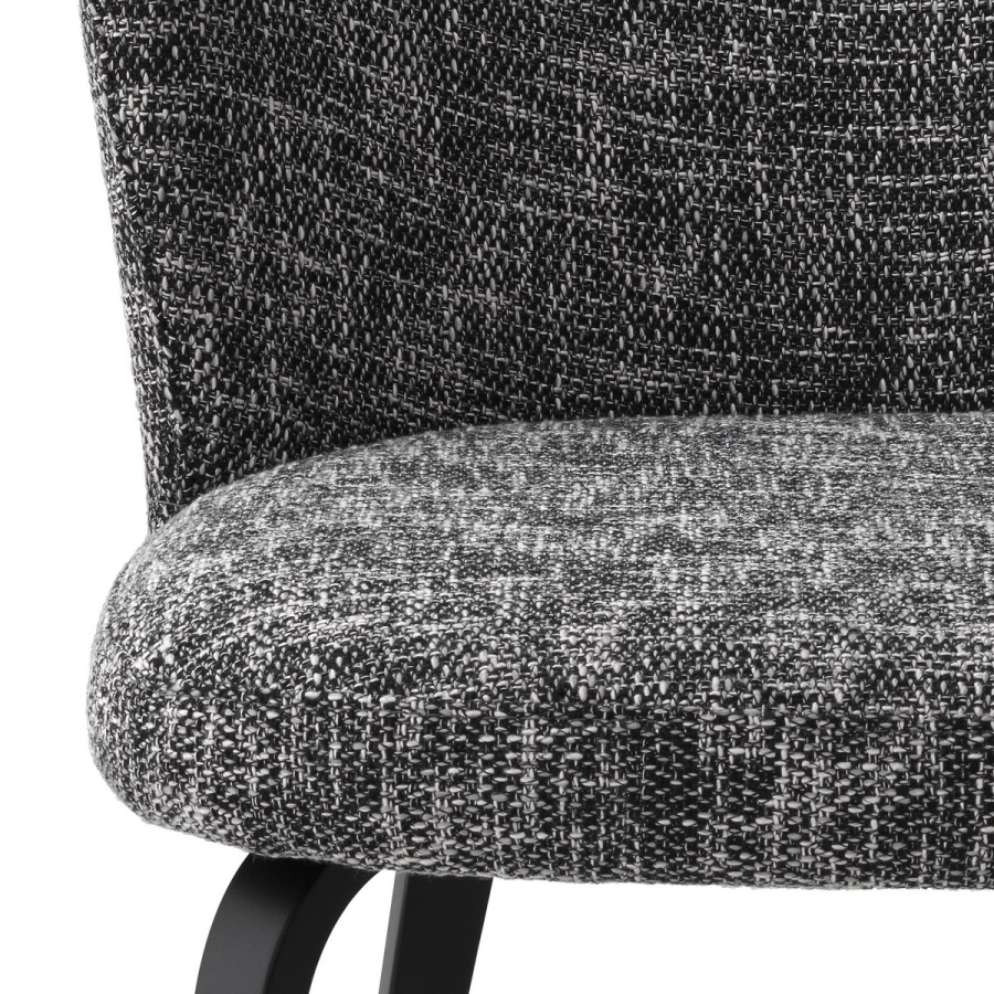 Photo Halard dining chair (black with ripples)