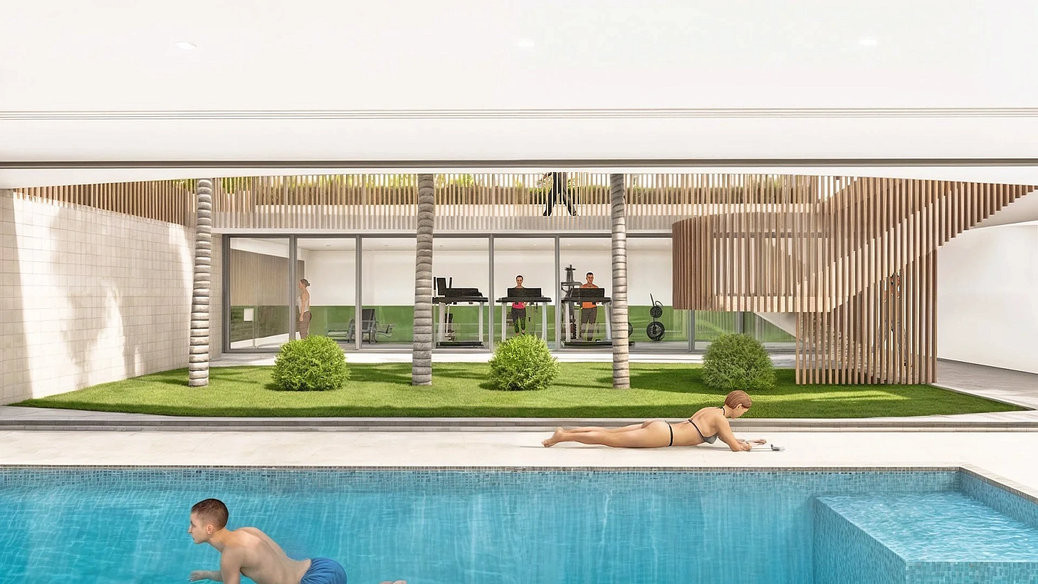 Apartment by the sea in a residential complex in Pilar de la Horadada